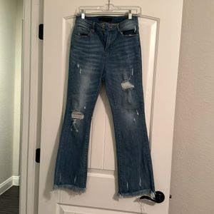 Risin size 3 distressed jeans